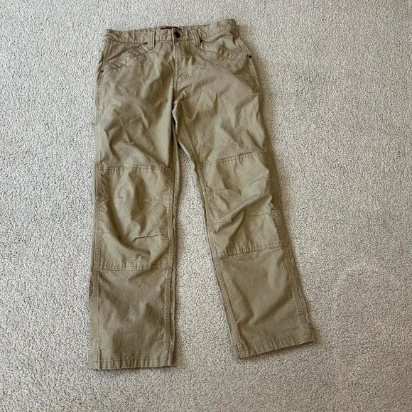 Ridgecut Toughwear‎ Pants Mens 34x32 Brown Cargo Workwear Tactical EMT Ripstop - Picture 1 of 6
